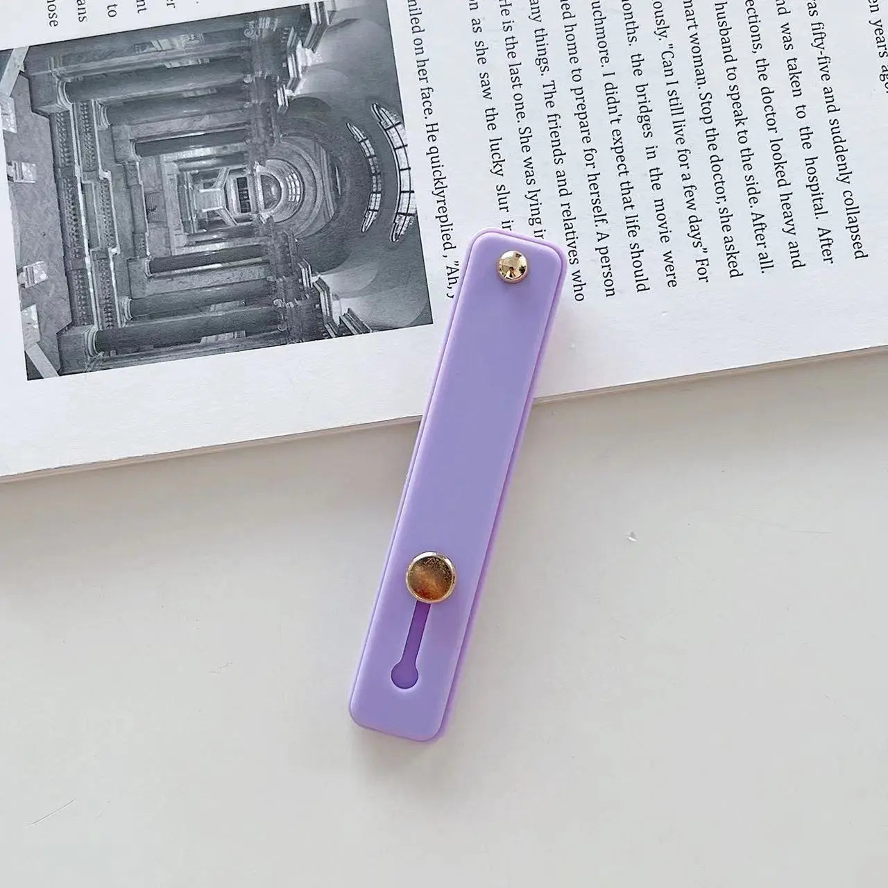 Candy Color Silicone Finger Ring Wristband Holder