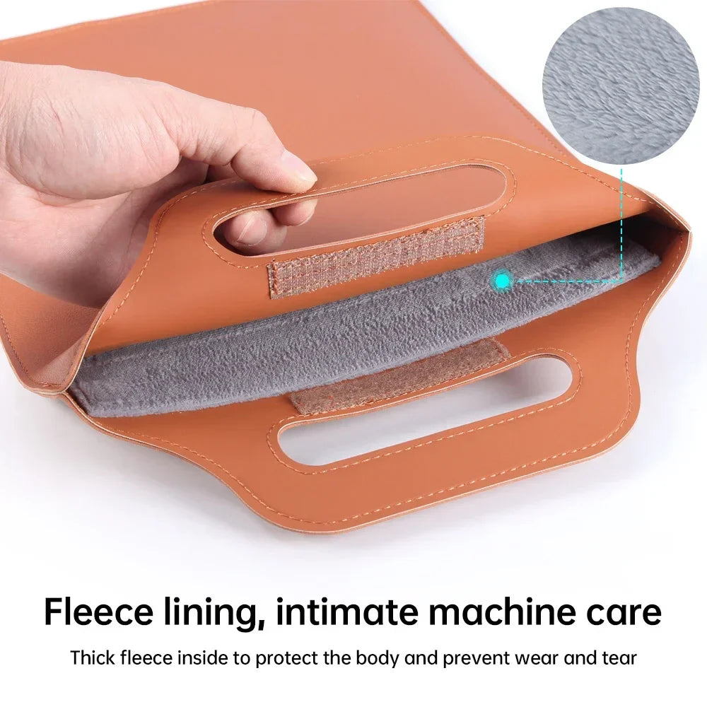PU Leather Laptop Sleeve Case Bag