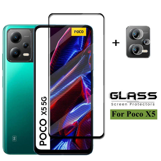 Full Cover Tempered Glass for Poco X5 5G