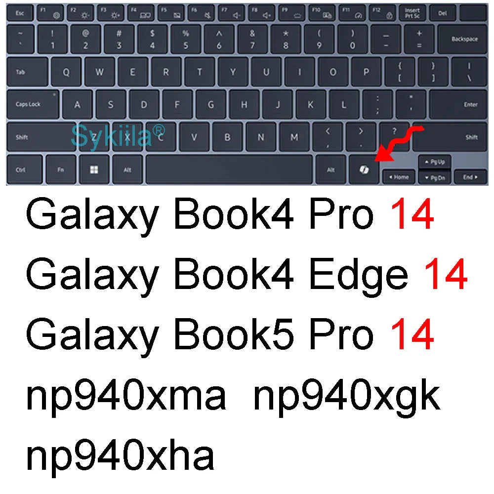 Samsung Galaxy Book Keyboard Cover Skin