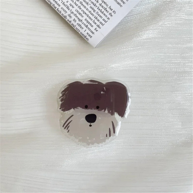 2pcs Cute Dog Phone Ring Holders