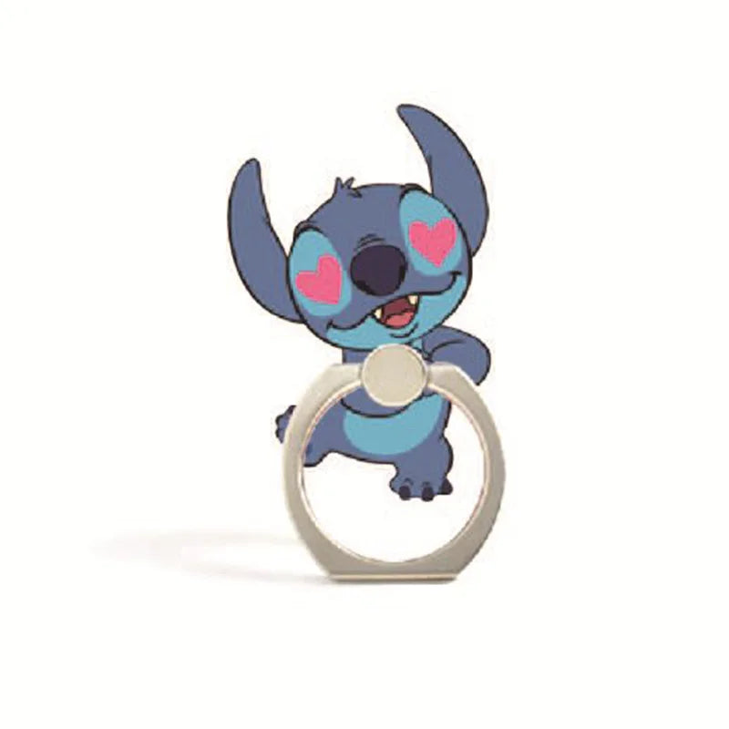 Cartoon Stitch Mickey Phone Ring Holder