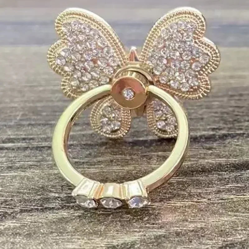 Butterfly Finger Ring Mobile Phone Holder