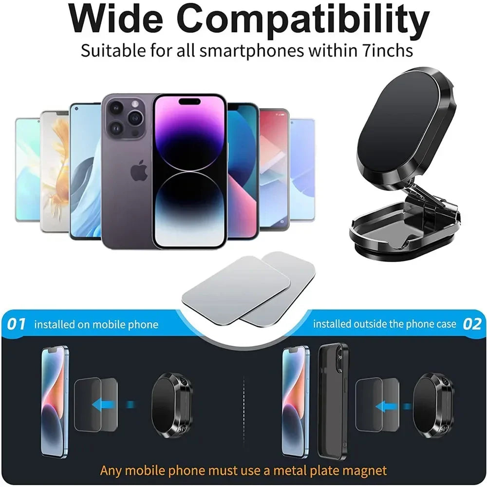 Magnetic Car Phone Holder Mount Stand