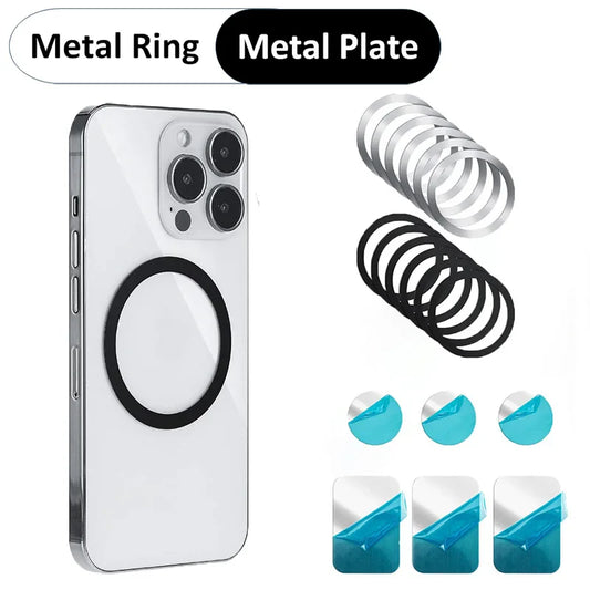 Universal Metal Plate & Ring for Magnetic Phone Holders
