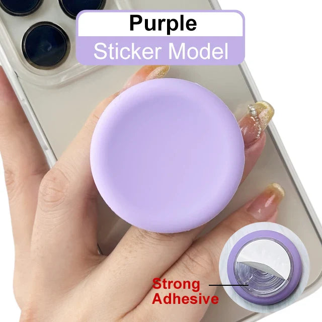 Silicone Popping GripTok Phone Holder