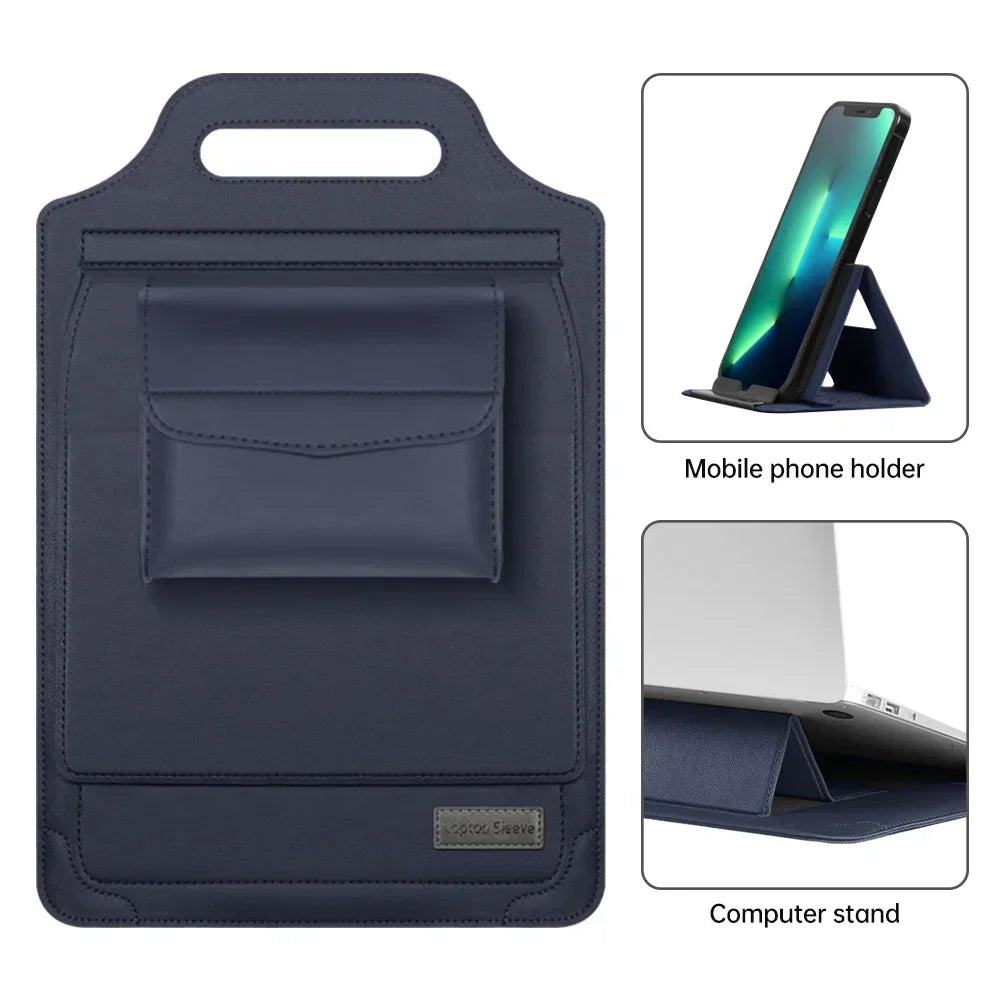 PU Leather Laptop Sleeve Case Bag