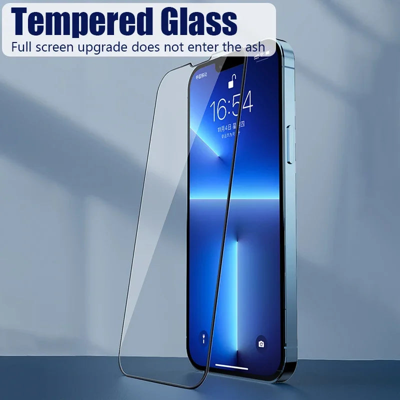 Full Cover Tempered Glass Screen Protector for iPhone