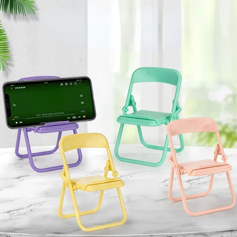 Mini Chair Phone Stand Holder