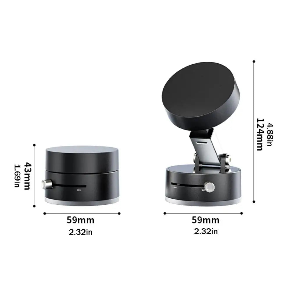 Double-sided suction cup phone holder