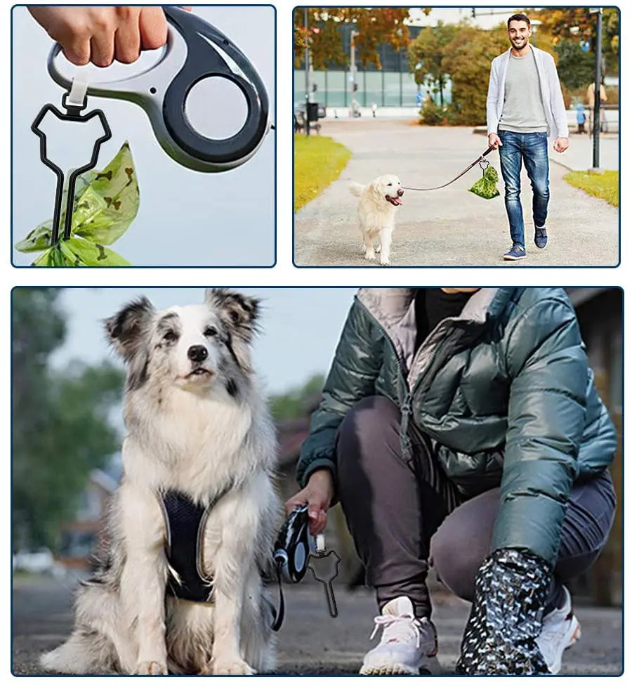 Hands-Free Dog Poop Bag Dispenser