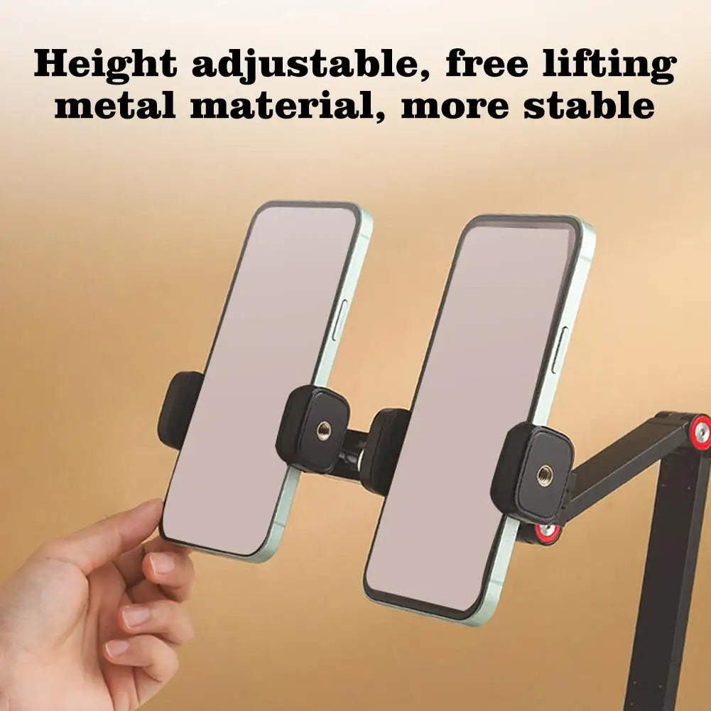 2-in-1 Phone Holder Extender with Ball Head