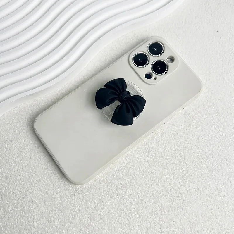Korean Cute Colorful Bowknot Griptok Holder