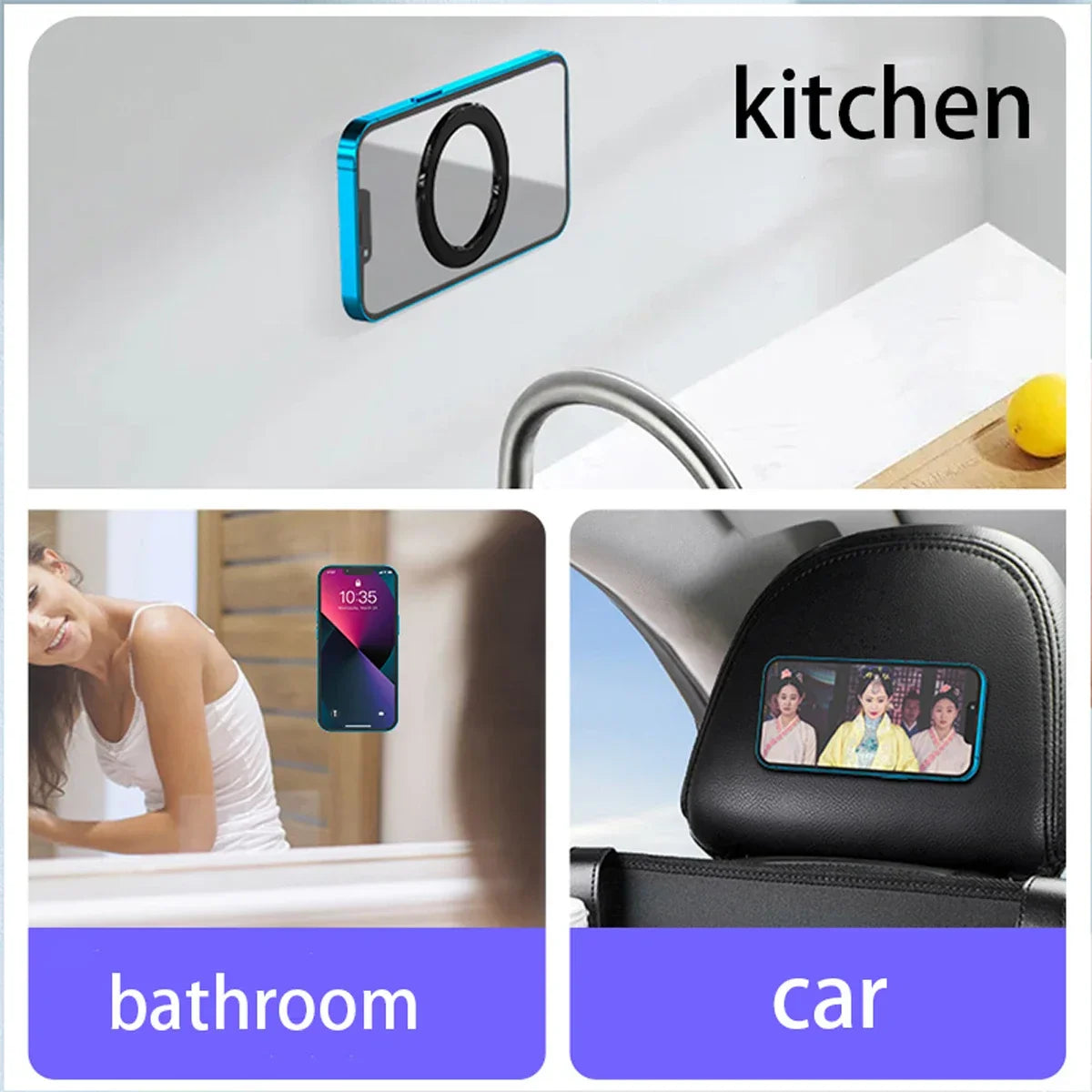 Magnetic Ring Holder for iPhone