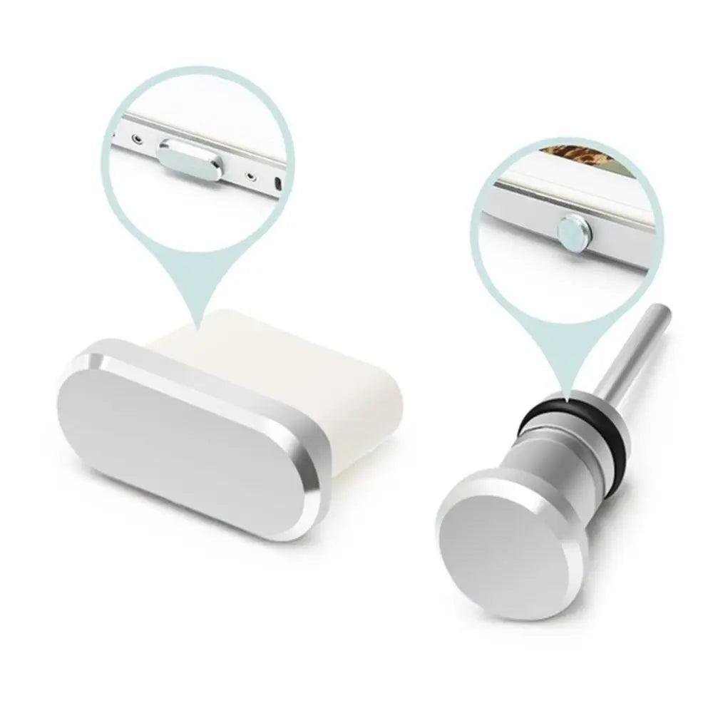 Metal Type-C Phone Dust Plug Cover
