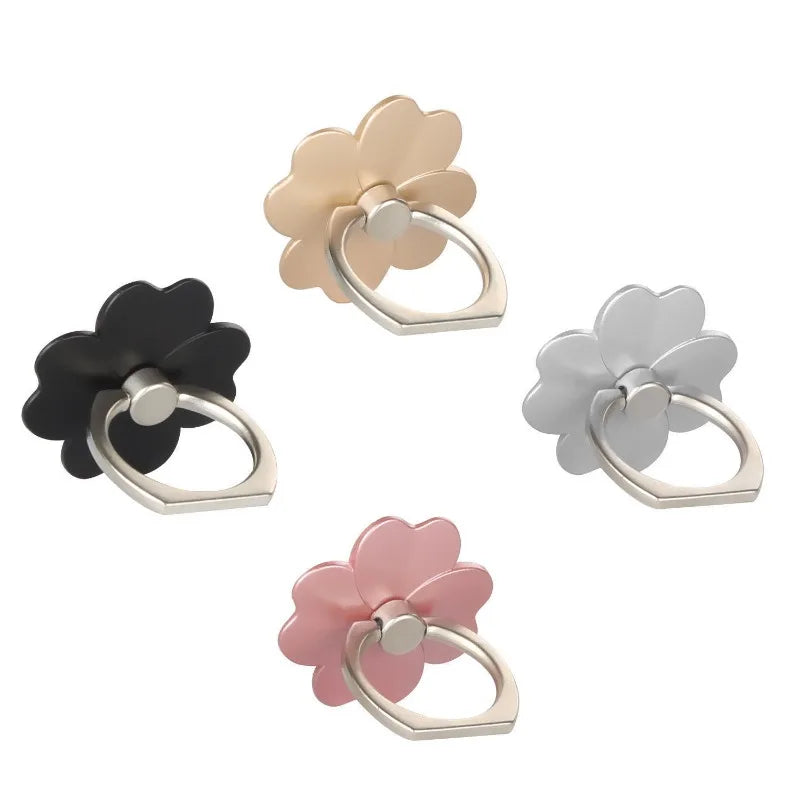 Four Leaf Clover Phone Ring Holder