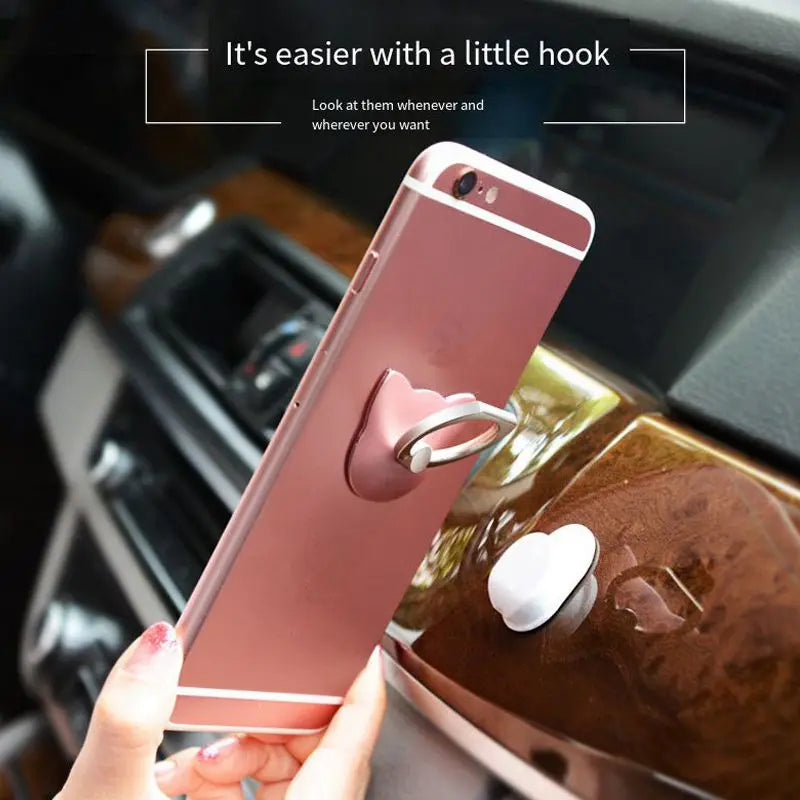 Cat Phone Ring Holder 360° Stand
