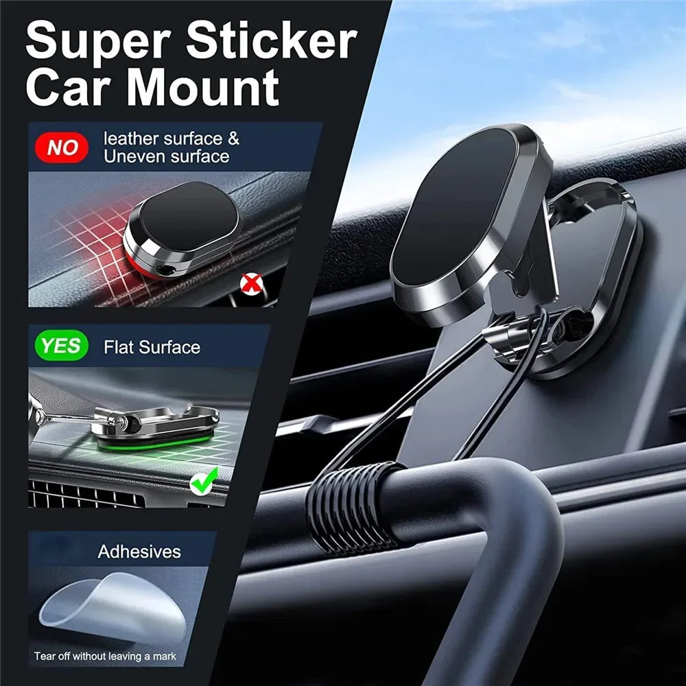 Magnetic Car Phone Holder Mount Stand