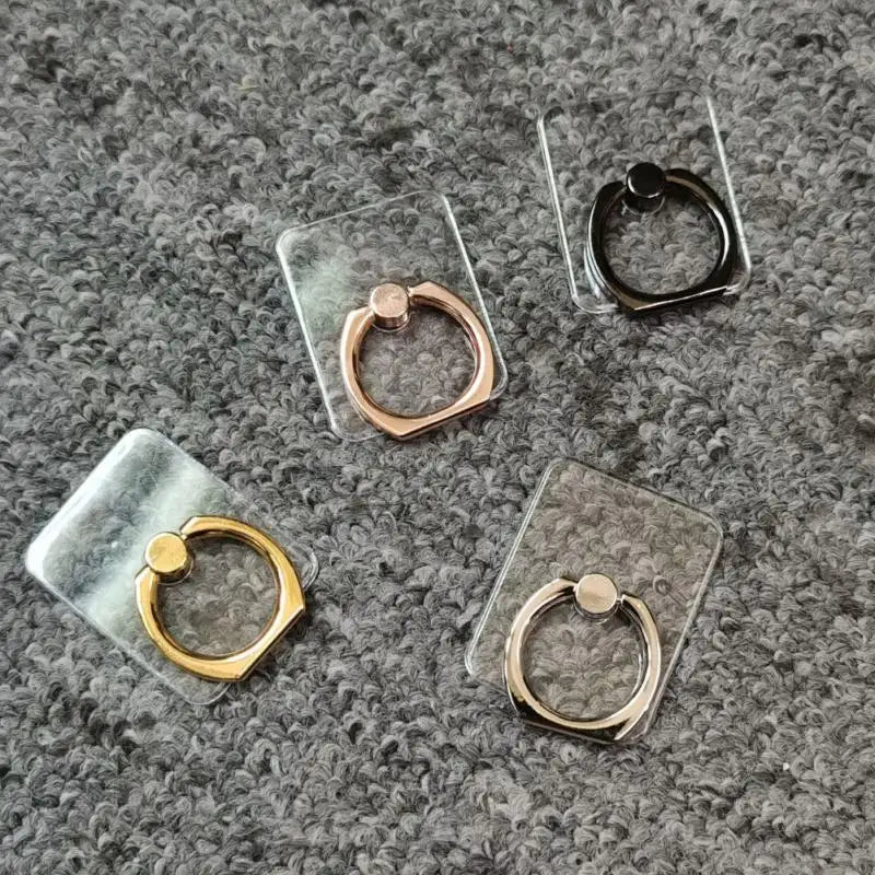 Transparent 360° Mobile Phone Ring Holder