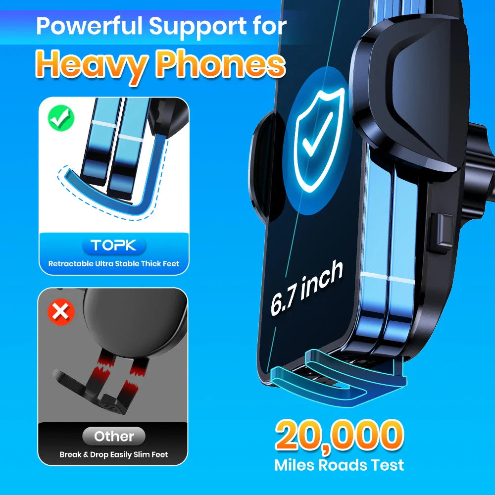 Gravity Car Dashboard Phone Holder Stand