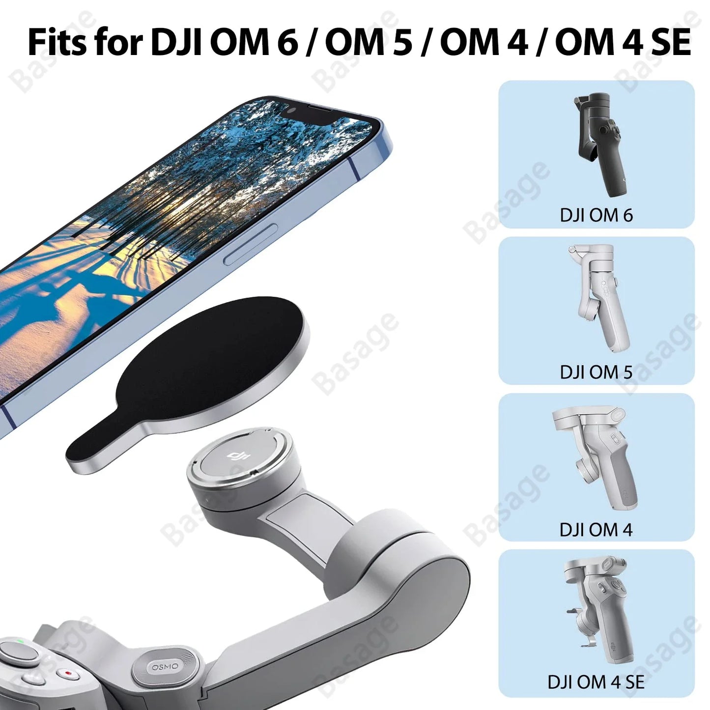 Magnetic Phone Holder Adapter for Gimbal