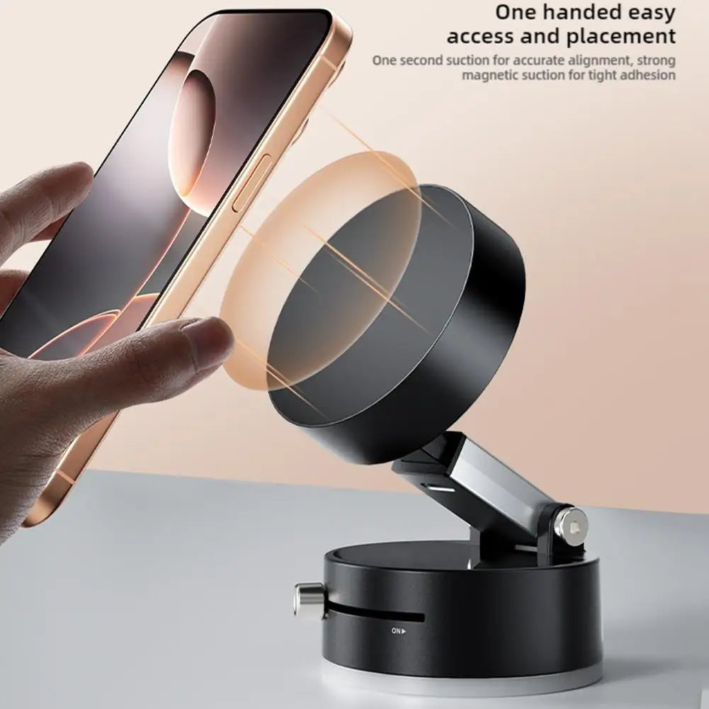 Double-sided suction cup phone holder