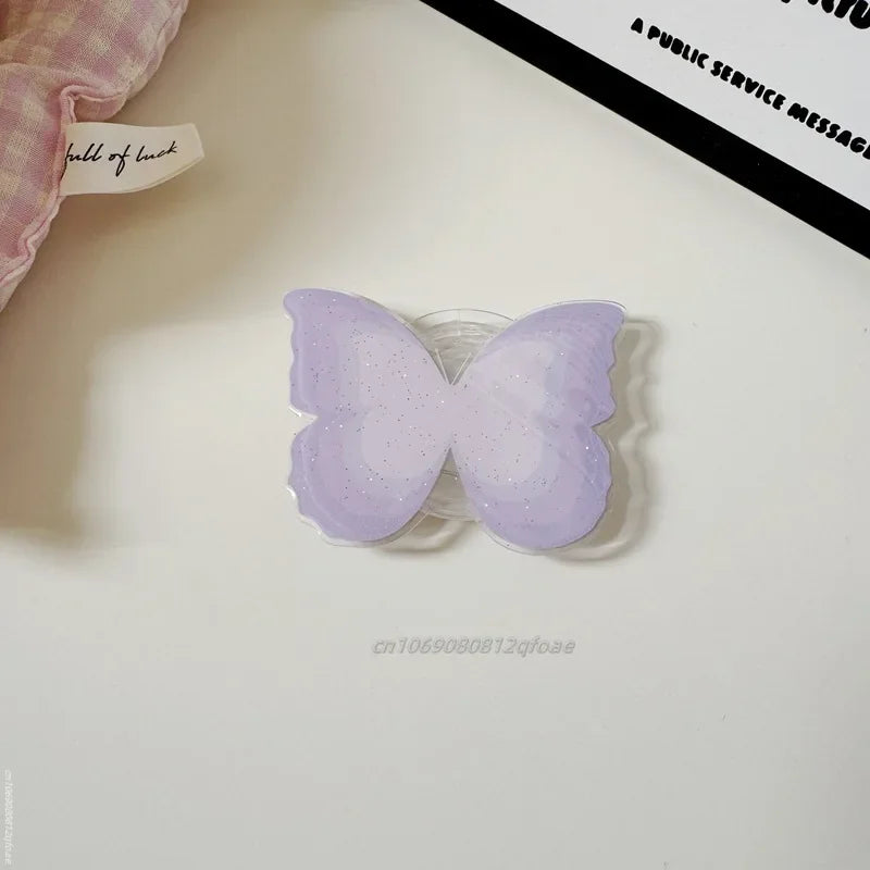 Cute Butterfly Griptok Phone Holder