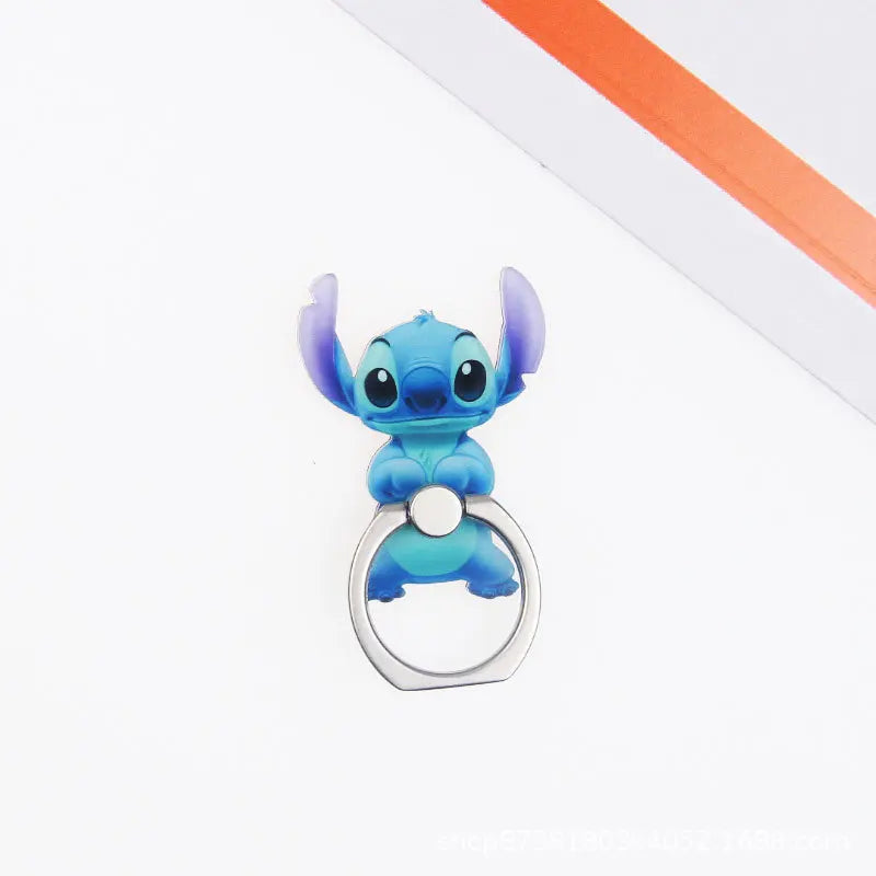 Cartoon Stitch Mickey Phone Ring Holder