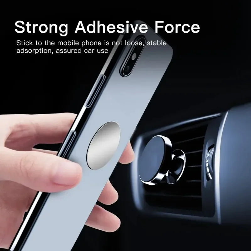 Metal plate stickers for phone holder