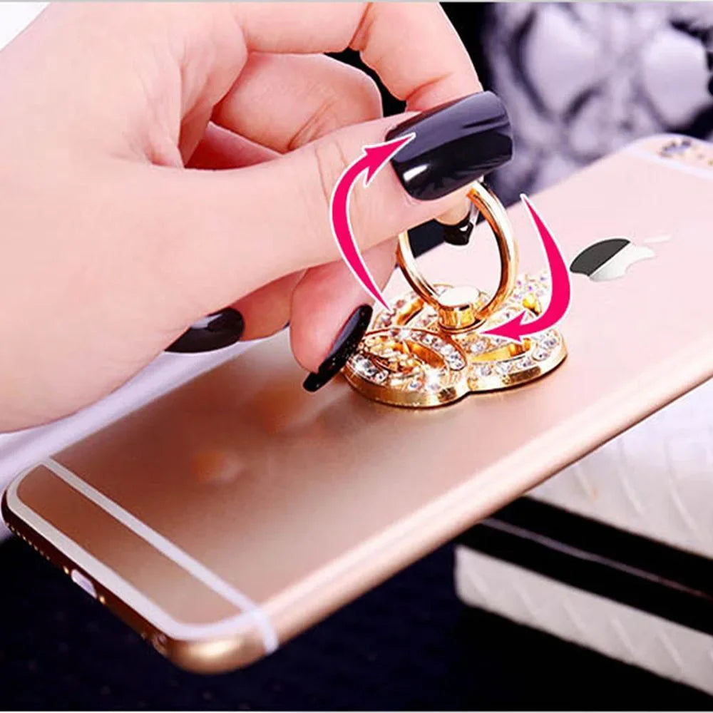Phone Ring Holder Finger Stand Socket