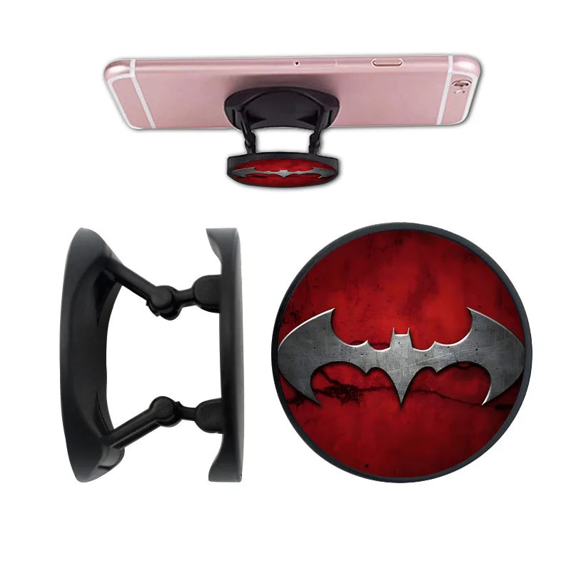 Cartoon Brave Team Folding Phone Ring Holder