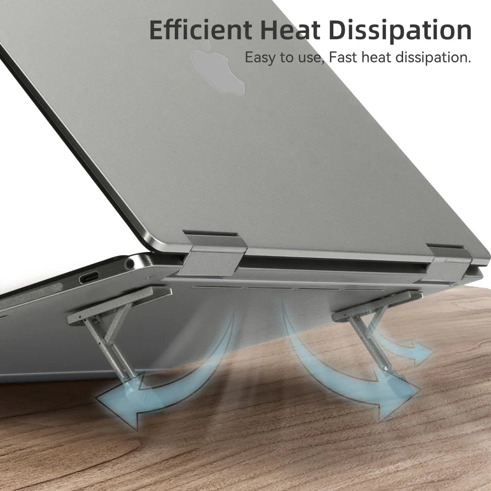 Mini Foldable Laptop Stand, Adjustable Holder