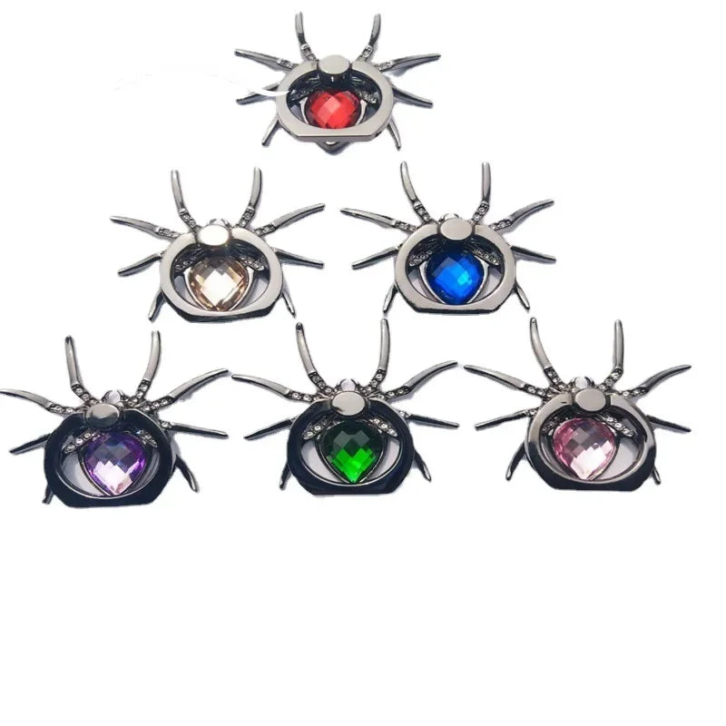 Luxury Diamond Spider Phone Ring Holder