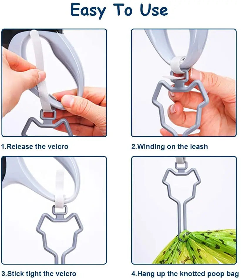 Hands-Free Dog Poop Bag Dispenser