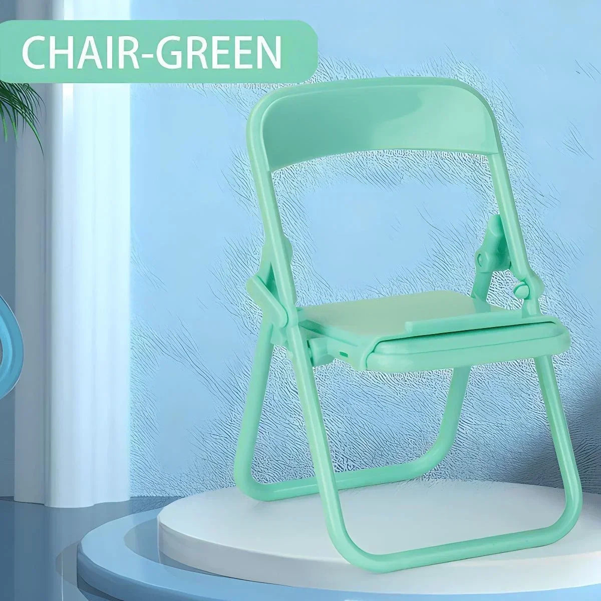 Foldable Chair-Shaped Phone Holder