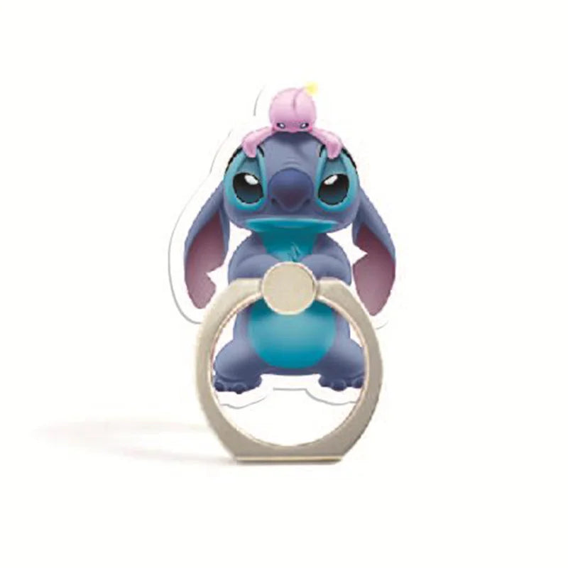 Cartoon Stitch Mickey Phone Ring Holder