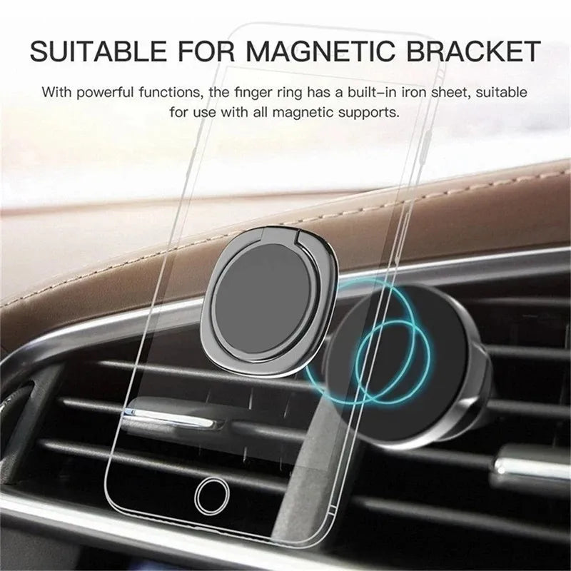Luxury Rotating Phone Ring Holder