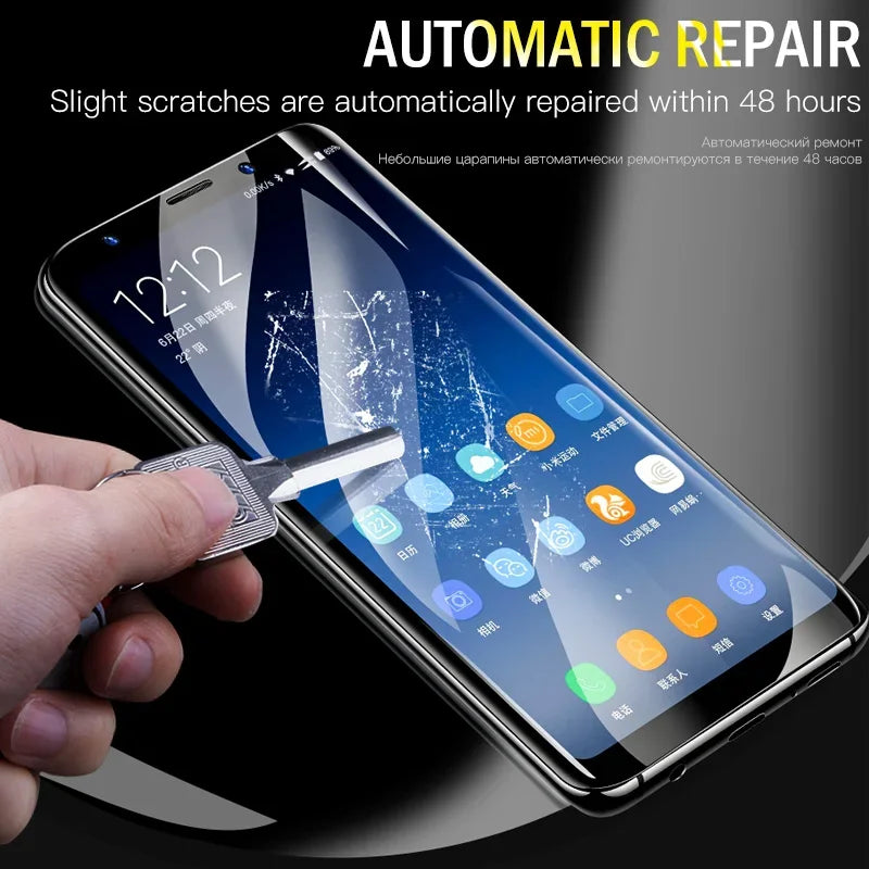 Hydrogel Full Cover TPU Screen Protector for iPhone