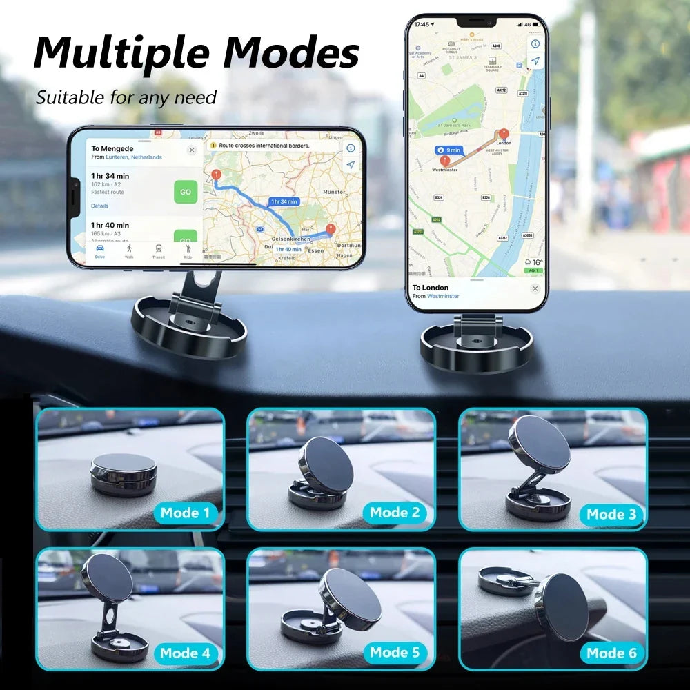 Magnetic 360° Car Phone Holder Stand