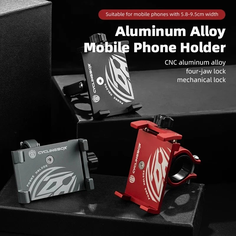 Universal Aluminum Bike Phone Holder