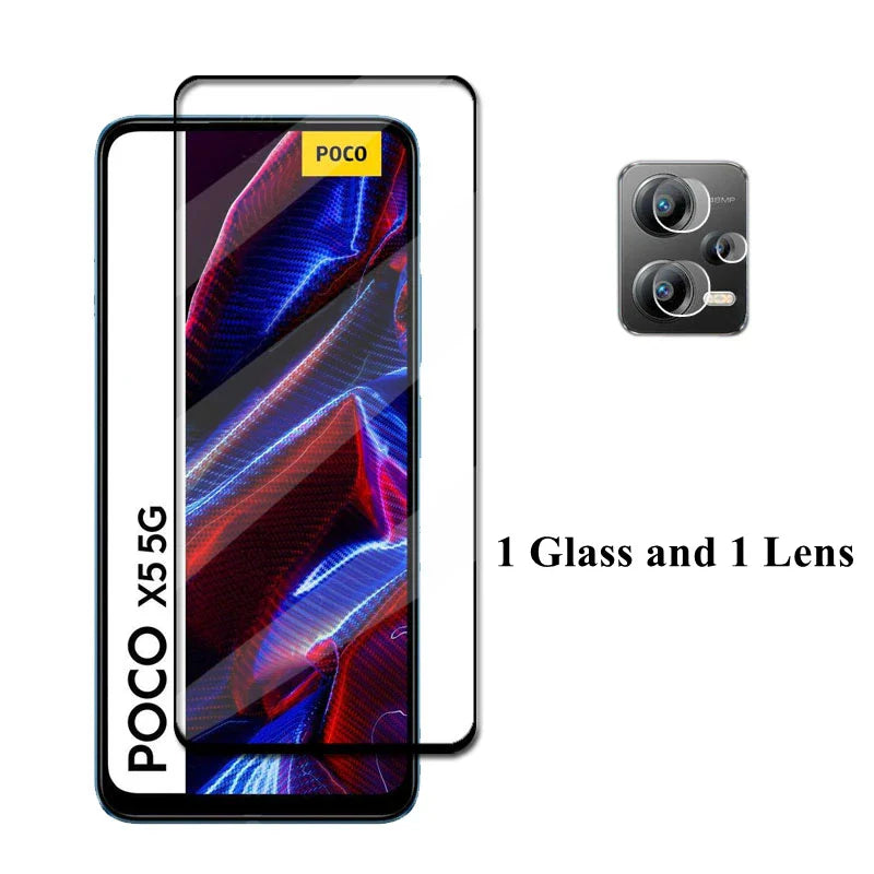 Full Cover Tempered Glass for Poco X5 5G
