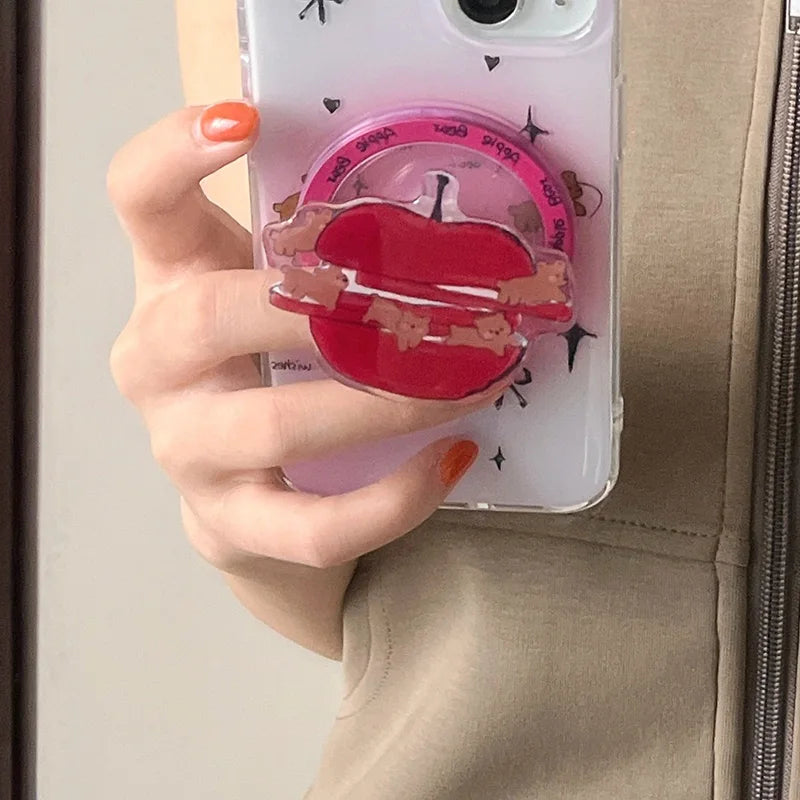 INS Cartoon Fruit Heart Griptok Holder
