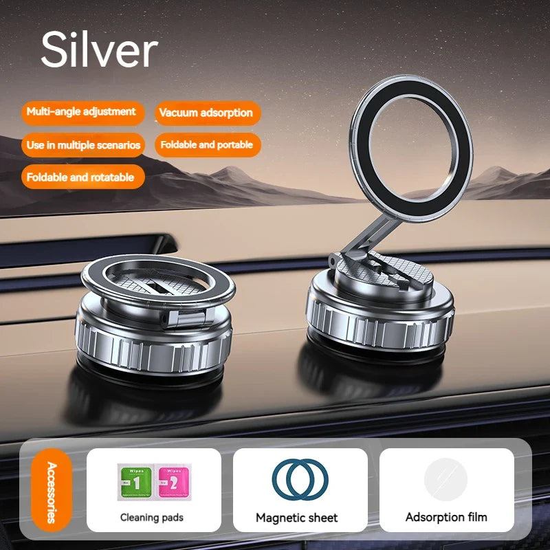 Metal Universal Vacuum Magnetic Car Phone Holder