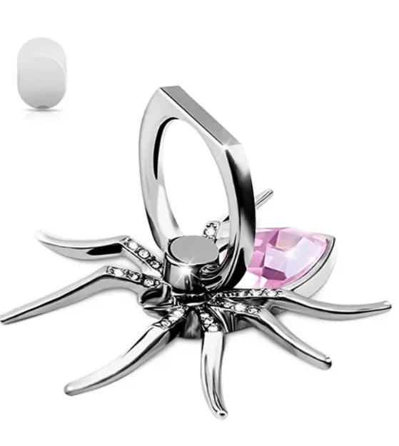 Luxury Diamond Spider Phone Ring Holder
