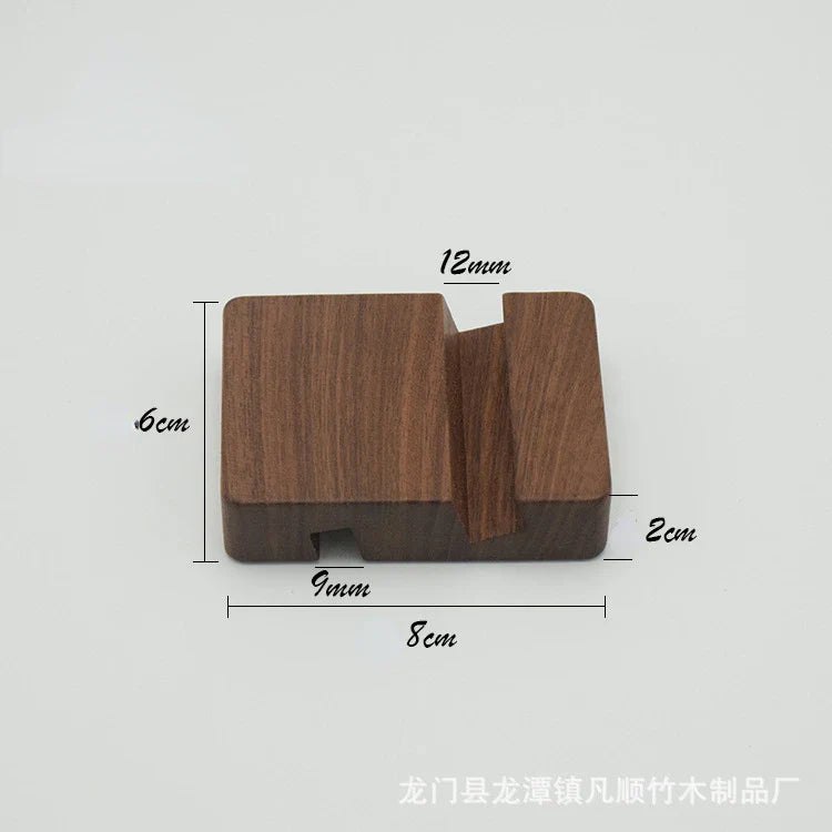 Simple Wooden Phone Stand Holder