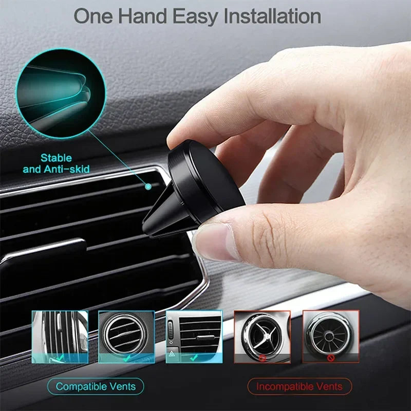 Magnetic Car Air Vent Phone Holder