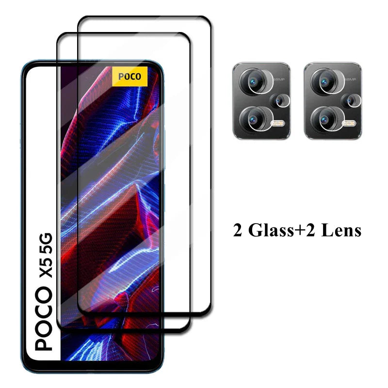 Full Cover Tempered Glass for Poco X5 5G