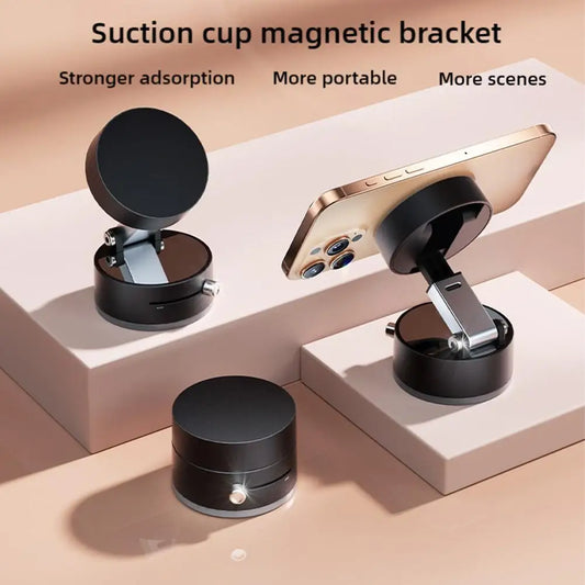 Double-sided suction cup phone holder