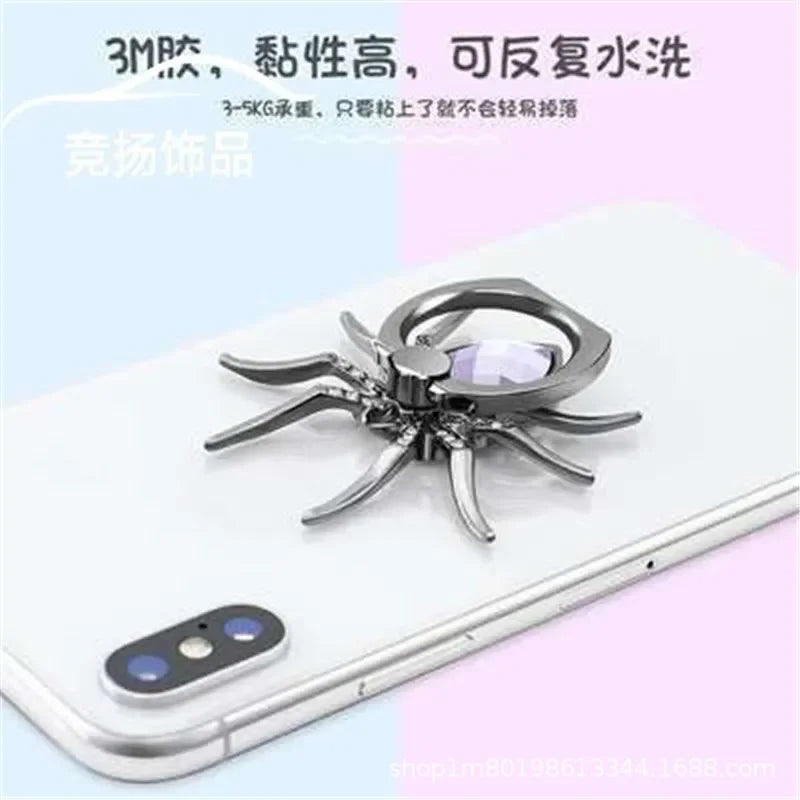 Luxury Diamond Spider Phone Ring Holder