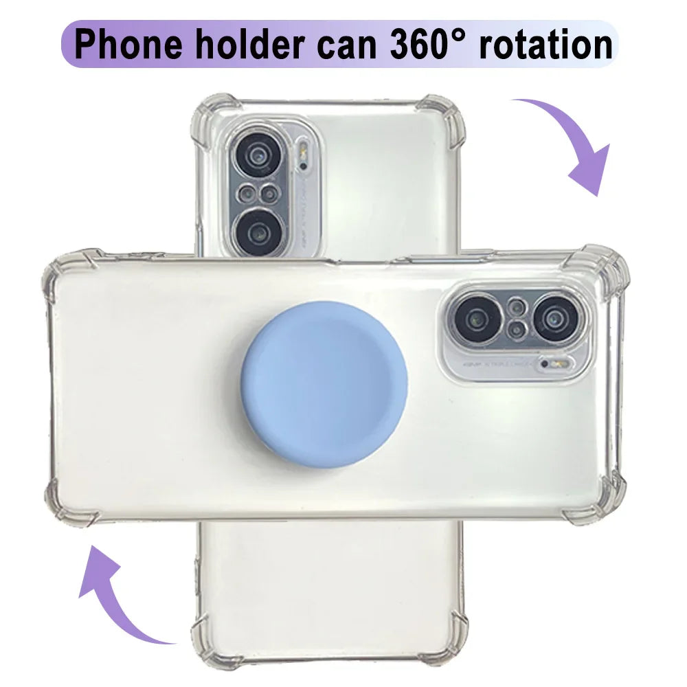 Silicone Popping GripTok Phone Holder